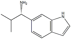 (1S)-1-INDOL-6-YL-2-METHYLPROPYLAMINE Struktur