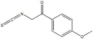 2-ISOTHIOCYANATO-1-(4-METHOXYPHENYL)ETHANONE Struktur