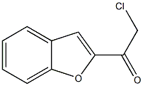 1-(1-BENZOFURAN-2-YL)-2-CHLOROETHANONE Struktur