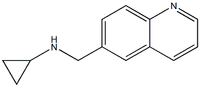 (1R)CYCLOPROPYL-6-QUINOLYLMETHYLAMINE Struktur