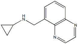 (1R)CYCLOPROPYLQUINOXALIN-5-YLMETHYLAMINE Struktur