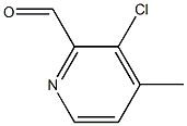 3-CHLORO-2-FORMYL-4-PICOLINE Struktur