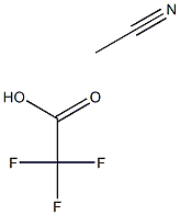 TRIFLUOROACETIC ACID-ACETONITRILE Struktur