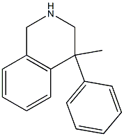 4-METHYL-4-PHENYL-1,2,3,4-TETRAHYDROISOQUINOLINE Struktur