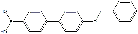 4-(4-BENZYLOXYPHENYL)BENZENEBORONIC ACID Struktur