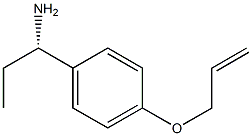 (1S)-1-(4-PROP-2-ENYLOXYPHENYL)PROPYLAMINE Struktur