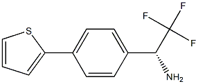 (1R)-2,2,2-TRIFLUORO-1-(4-(2-THIENYL)PHENYL)ETHYLAMINE Struktur