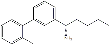 (1S)-1-[3-(2-METHYLPHENYL)PHENYL]PENTYLAMINE Struktur