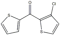 2-(3-CHLORO-2-THENOYL)THIOPHENE Struktur