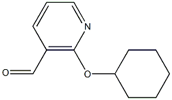 2-(CYCLOHEXYLOXY)NICOTINALDEHYDE Struktur