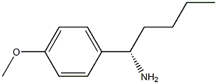 (1S)-1-(4-METHOXYPHENYL)PENTYLAMINE Struktur