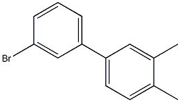 3-BROMO-3',4'-DIMETHYLBIPHENYL Struktur