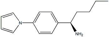 (1R)-1-(4-PYRROLYLPHENYL)PENTYLAMINE Struktur