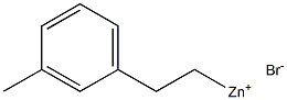 3-METHYLPHENETHYLZINC BROMIDE Struktur