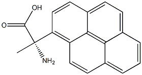 (2S)-2-AMINO-2-PYRENYLPROPANOIC ACID Struktur