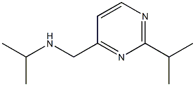 ISOPROPYL-(2-ISOPROPYL-PYRIMIDIN-4-YLMETHYL)-AMINE Struktur