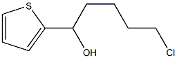 5-CHLORO-1-(2-THIENYL)-1-PENTANOL Struktur