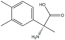 (2R)-2-AMINO-2-(3,4-DIMETHYLPHENYL)PROPANOIC ACID Struktur