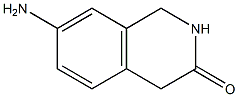 7-AMINO-1,2-DIHYDROISOQUINOLIN-3(4H)-ONE Struktur