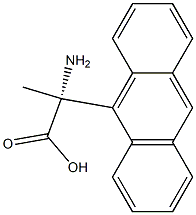 (2R)-2-AMINO-2-(9-ANTHRYL)PROPANOIC ACID Struktur