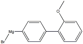 4-(2-METHOXYPHENYL)PHENYLMAGNESIUM BROMIDE Struktur