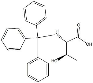 (3R)-N-トリチル-3-メチル-L-セリン