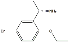 (1S)-1-(5-BROMO-2-ETHOXYPHENYL)ETHYLAMINE Struktur