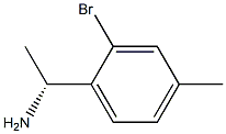 (1R)-1-(2-BROMO-4-METHYLPHENYL)ETHYLAMINE Struktur