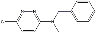 N-BENZYL-6-CHLORO-N-METHYLPYRIDAZIN-3-AMINE Struktur