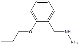 2-PROPYLOXY-BENZYL-HYDRAZINE Struktur