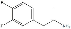 1-(3,4-DIFLUOROPHENYL)-2-AMINOPROPANE Struktur