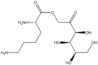 FRUCTOSE LYSINE Struktur