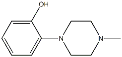 2-(4-METHYL-PIPERAZIN-1-YL)-PHENOL Struktur