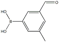 3-FORMYL-5-METHYLPHENYLBORONIC ACID Struktur