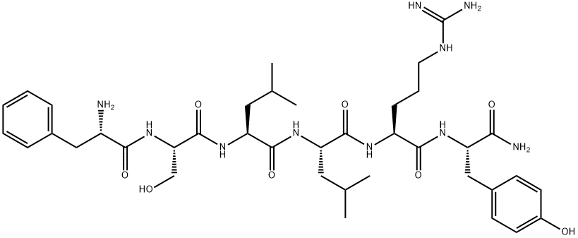 (PHE1,SER2,TYR6)-PAR-1 (1-6) AMIDE (HUMAN) Struktur