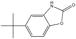 5-TERT-BUTYLBENZO[D]OXAZOL-2(3H)-ONE Struktur