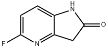 5-FLUORO-1,3-DIHYDRO-2H-PYRROLO[3,2-B] PYRIDIN-2-ONE Structure