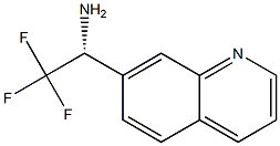 (1R)-2,2,2-TRIFLUORO-1-(7-QUINOLYL)ETHYLAMINE Struktur