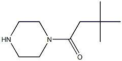 1-(3,3-DIMETHYLBUTANOYL)PIPERAZINE Struktur