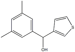 3,5-DIMETHYLPHENYL-(3-THIENYL)METHANOL Struktur