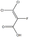 3,3-DICHLORO-2-FLUOROACRYLIC ACID Struktur