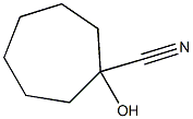 1-HYDROXY-CYCLOHEPTANECARBONITRILE Struktur