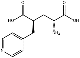 (2R,4R)-2-AMINO-4-PYRIDIN-4-YLMETHYL-PENTANEDIOIC ACID Struktur