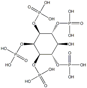 INS(1,2,3,4,6)P5 Struktur