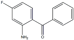 2-AMINO-4-FLUOROBENZOPHENONE Struktur