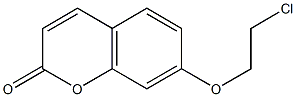 7-(2-CHLORO-ETHOXY)-CHROMEN-2-ONE Struktur