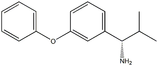 (1S)-2-METHYL-1-(3-PHENOXYPHENYL)PROPYLAMINE Struktur