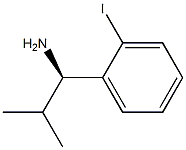 (1R)-1-(2-IODOPHENYL)-2-METHYLPROPYLAMINE Struktur