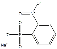 2-NITRO SODIUM BENZENESULFONATE Struktur