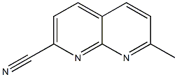 7-METHYL-1,8-NAPHTHYRIDINE-2-CARBONITRILE Struktur